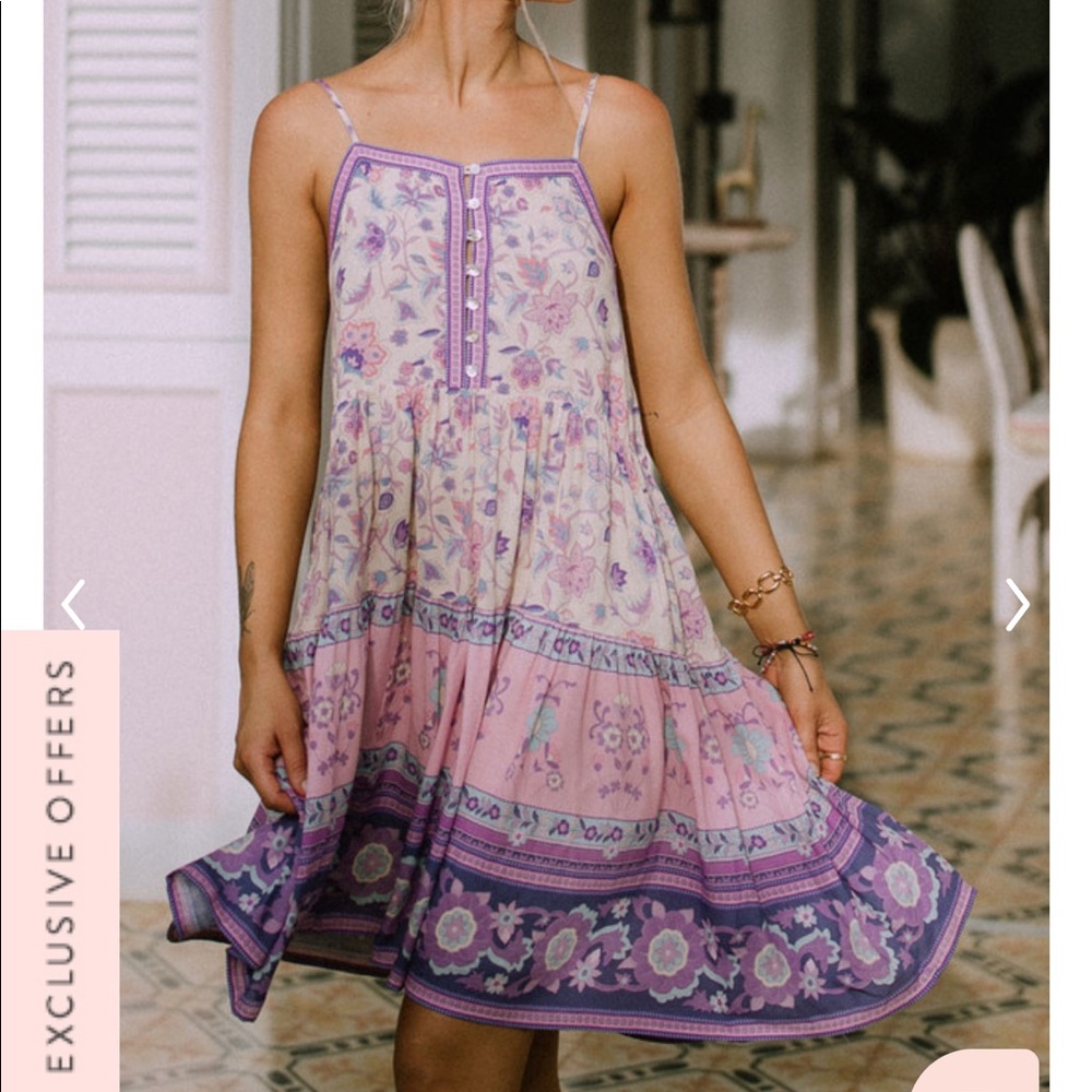 UFT NWT Portobello Road Strappy Mini dress XS
